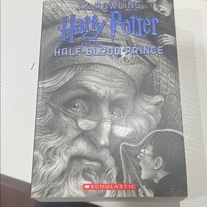 Scholastic Harry Potter and the Half-Blood Prince - Gray and Blue Cover